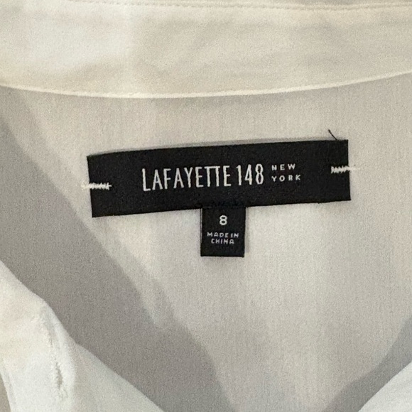 White Sleeveless Women's Top - Picture 5 of 8